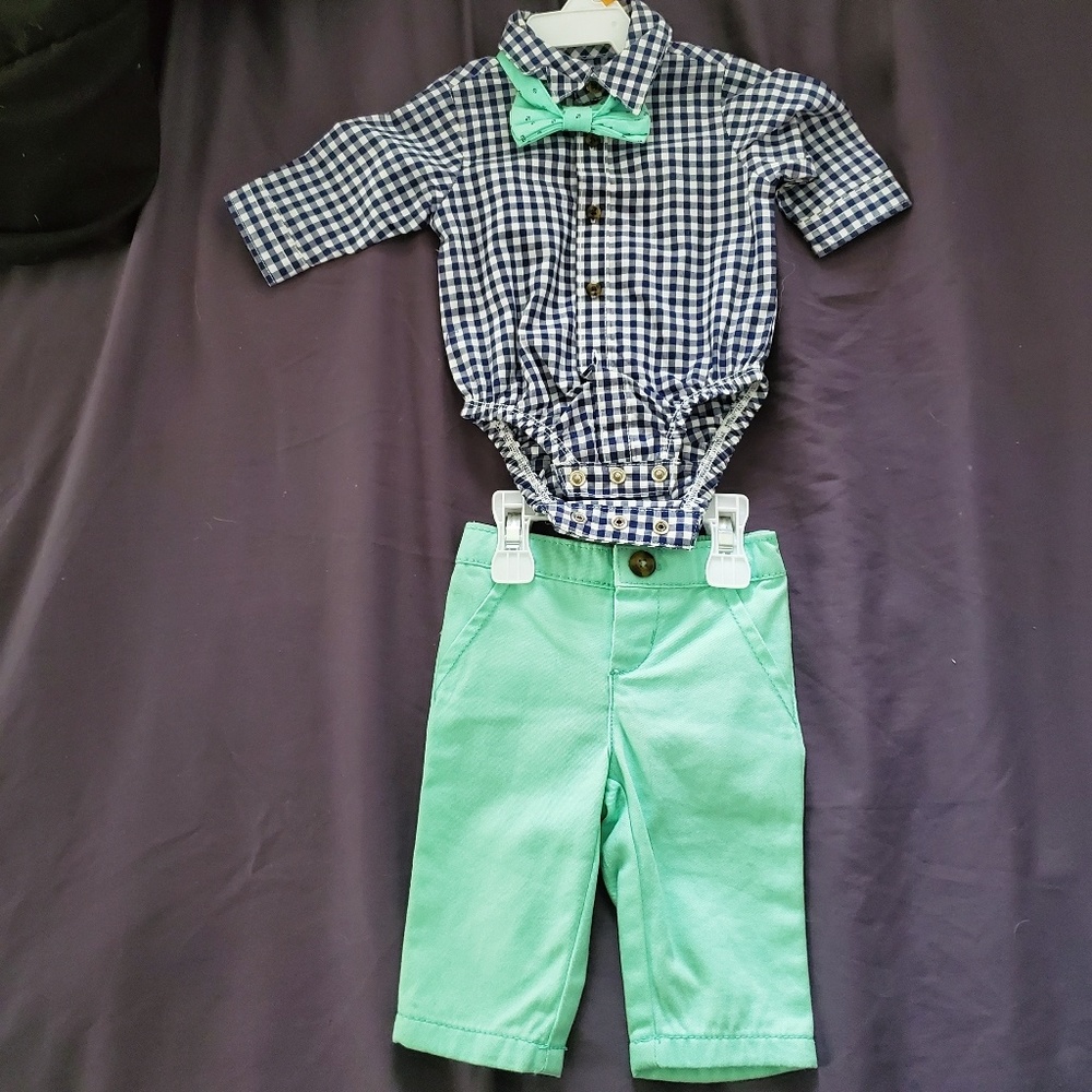 Newborn boys dress outfit